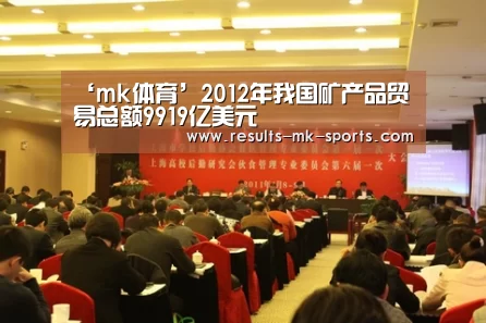 ‘mk体育’2012年我国矿产品贸易总额9919亿美元